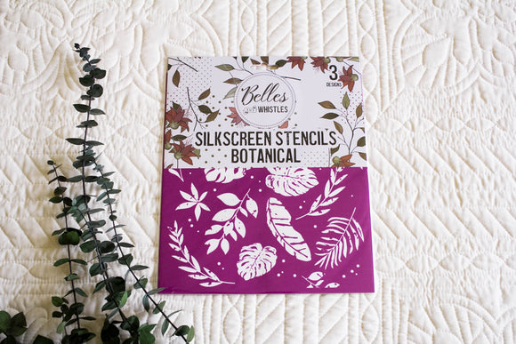 Botanical Silkscreen Stencil
