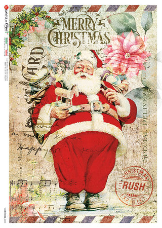 Paper Designs Christmas 0333 Jolly Santa A4