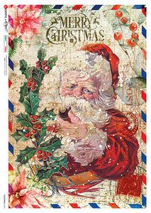 Paper Designs Christmas 0334 Santa A4