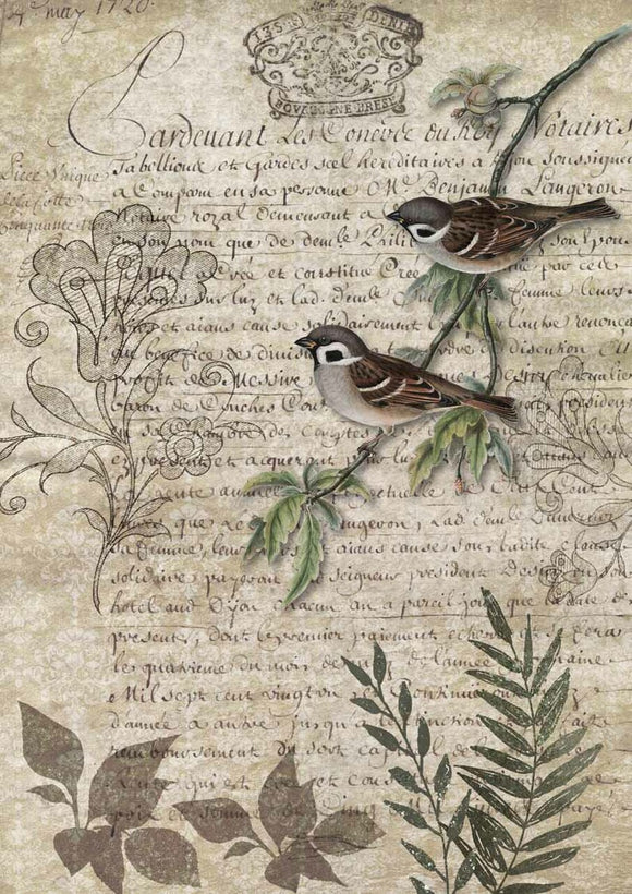 Decoupage Queen - Birds on a Branch