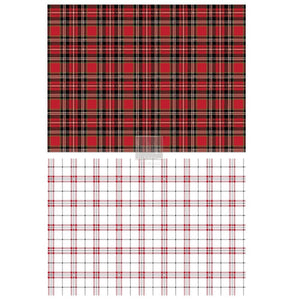 ReDesign with Prima Decor Transfer Gingham Red