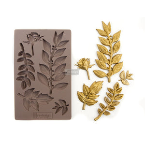 ReDesign with Prima Decor Moulds - Leafy Blossoms