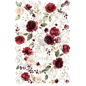 ReDesign with Prima Decor Transfer Midnight Floral