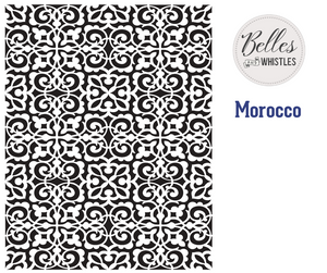 Morocco Mylar Stencil