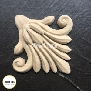 Pack of Two Decorative Plumes WUBX1007 8x8cms
