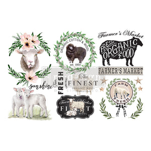 ReDesign with Prima Small Transfer Sweet Lamb 6x12