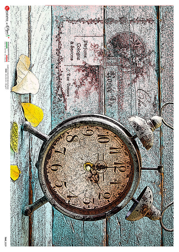 Paper Designs Alarm Clock Time A4