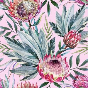Belles and Whistles Decoupage Rice Paper Tropical on Pink